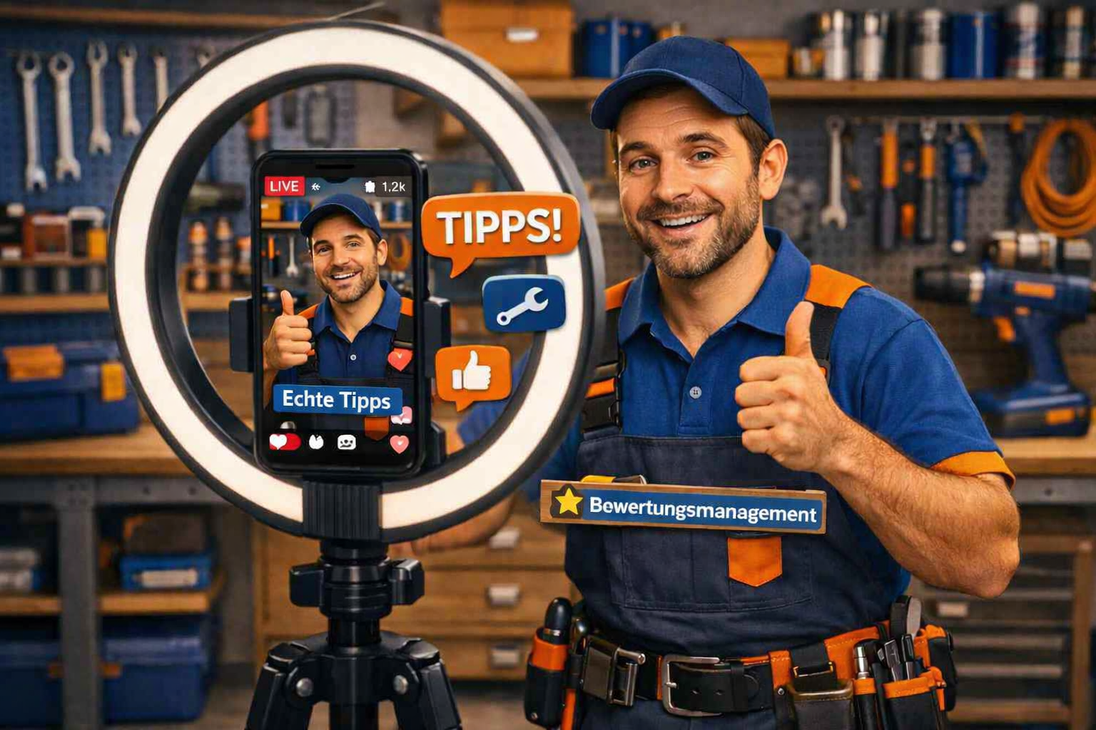 5 Reels-Ideen für Handwerker