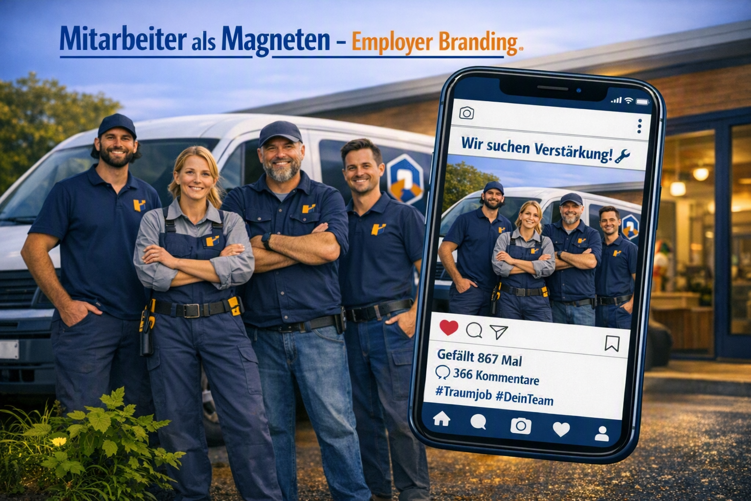 Mitarbeiter als Magneten