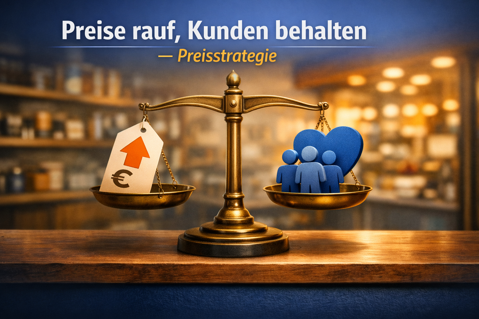 Preise hoch, Kunden da